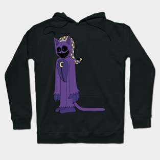 Nightmare cat catnap monster smiling face Hoodie